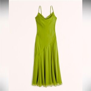 Abercrombie & Fitch Cowl Neck Maxi Dress xsp NWT